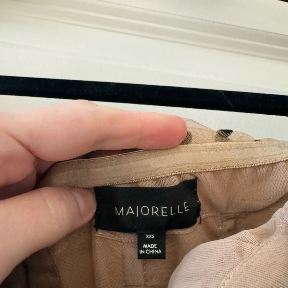 Secrets Dress in Dark Nude MAJORELLE from revolve - Picture 5 of 6